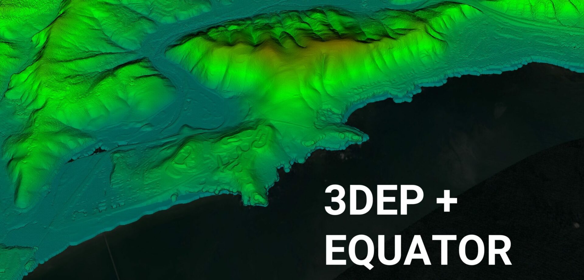 US 3D Topographic Maps in Equator