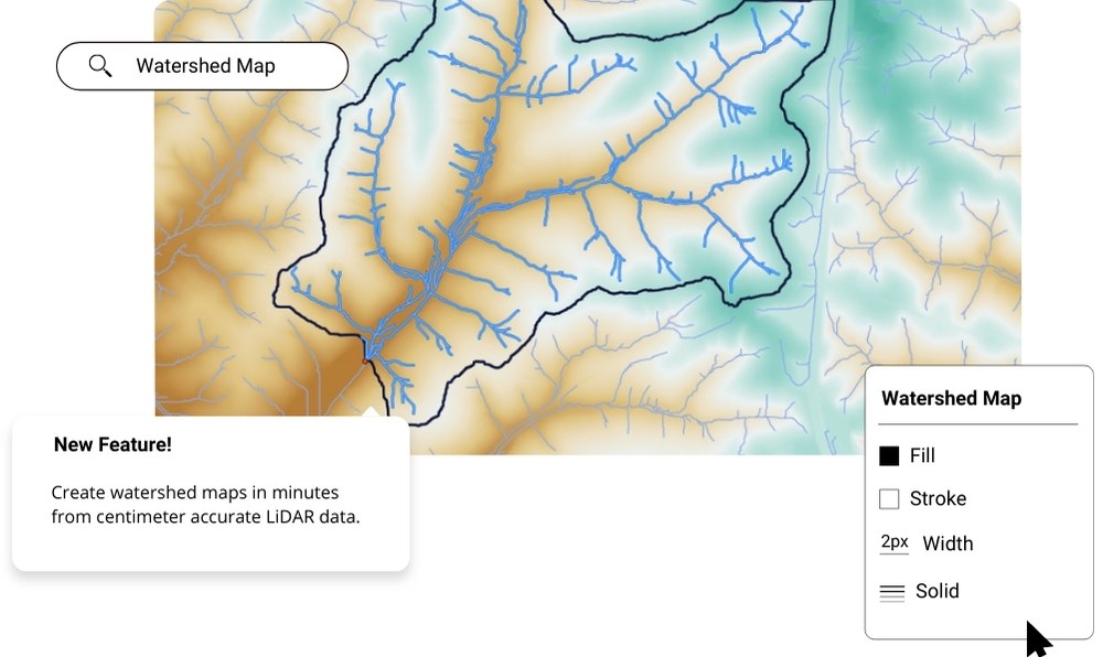 Watershed Map Generator