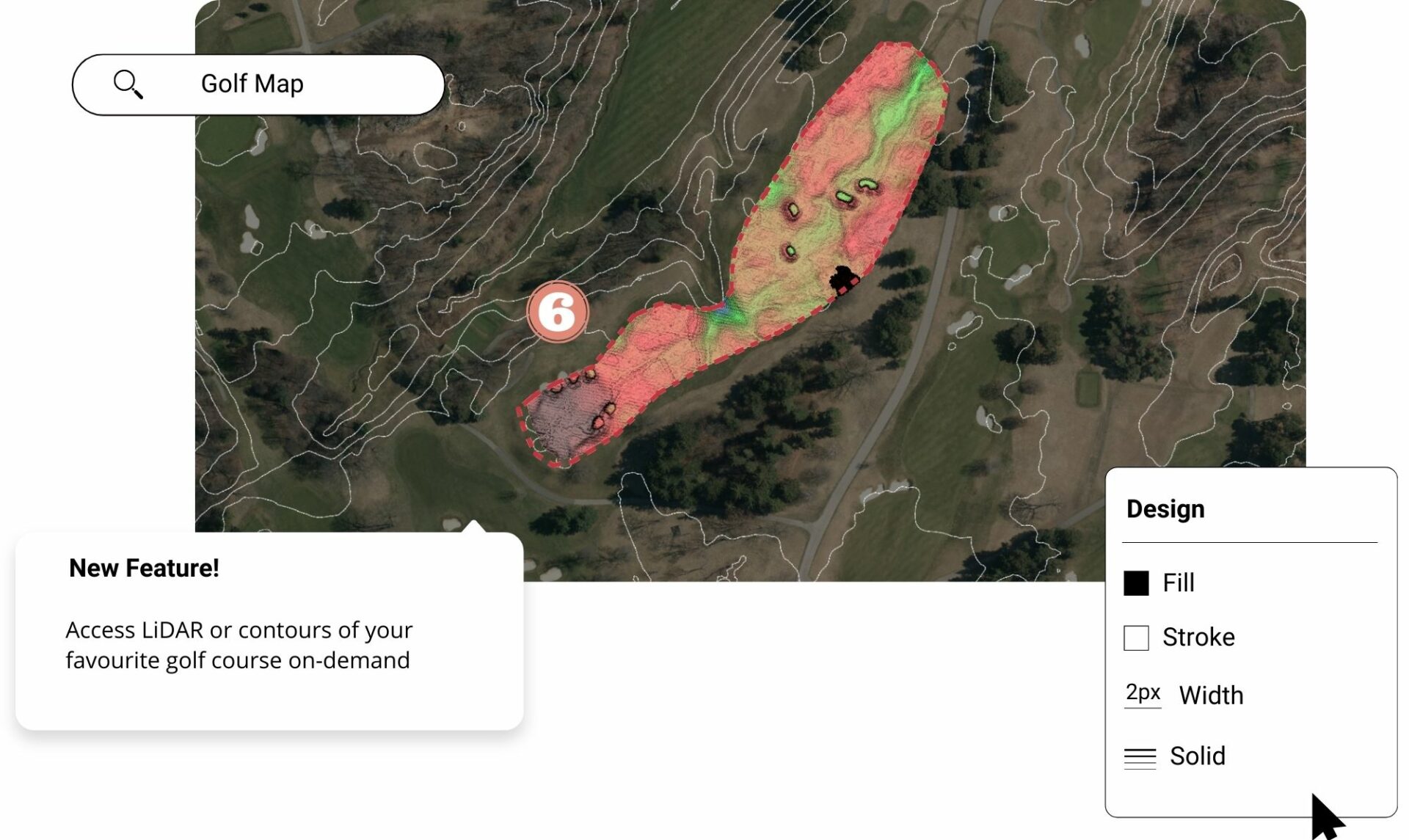 Golf Map App
