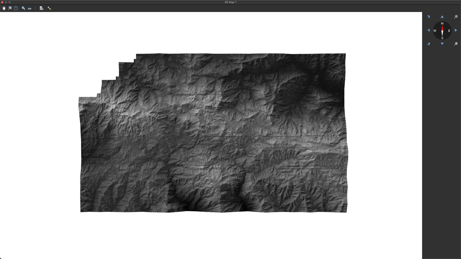 3D Map in QGIS - After Configuration