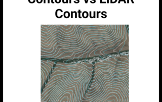 Google Earth COntours vs Lidar Contours