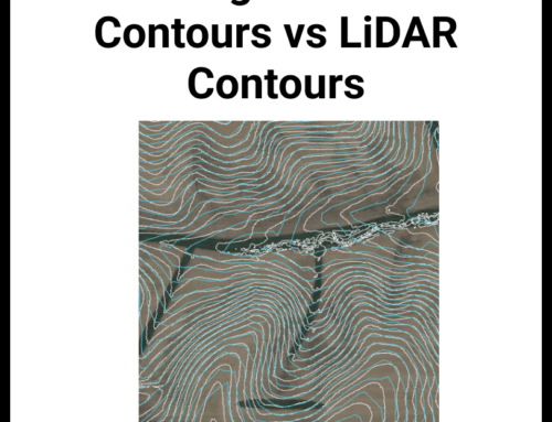 Google Earth Contours vs LiDAR