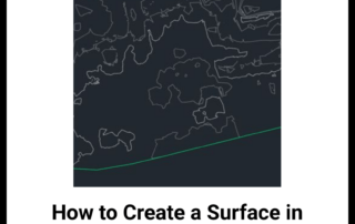 How to Create a Surface in AutoDesk Civil 3D from a LiDAR Point Cloud
