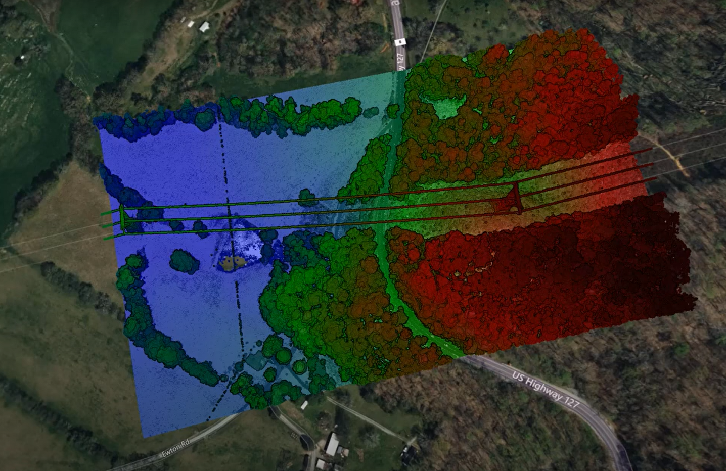 Point Cloud in Equator