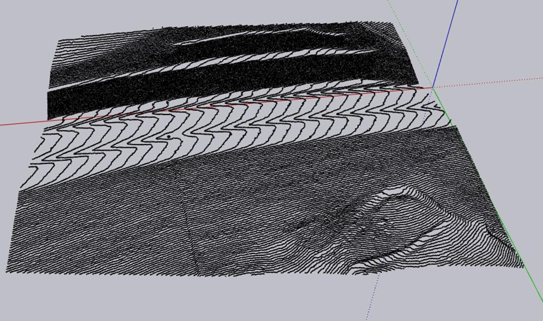 Contours in Sketchup