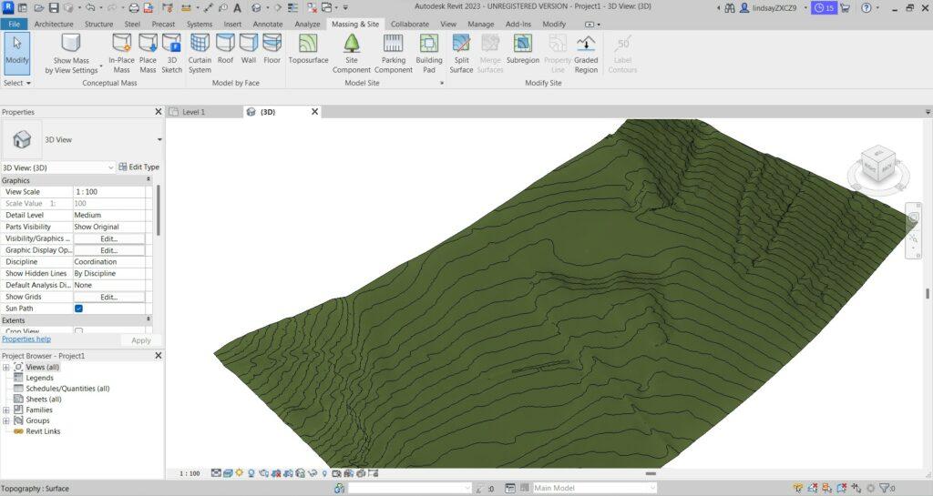 create toposurface in revit; create topography in revit with autocad