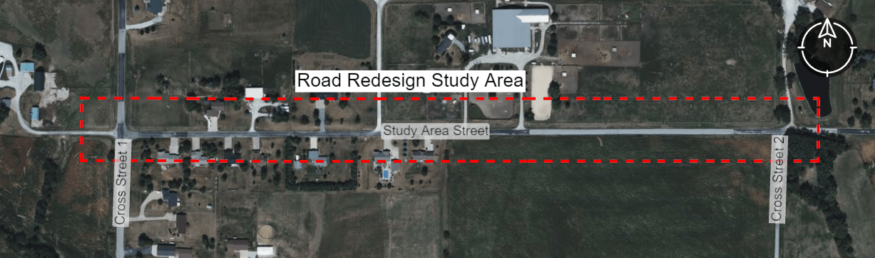 PIC Study Area Map - Road Reconstruction