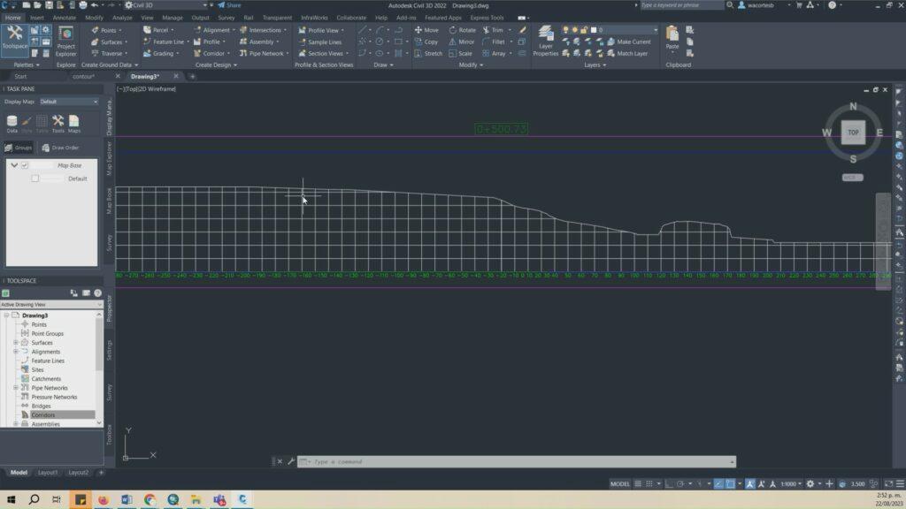 Civil 3D Profile Creation from Contours.dwg