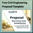Free Civil Engineering Proposal Template