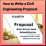 How to Write a Civil Engineering Proposal